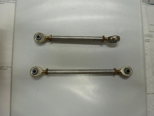 roll and pitch pushrods