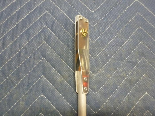 flap handle fork assembly