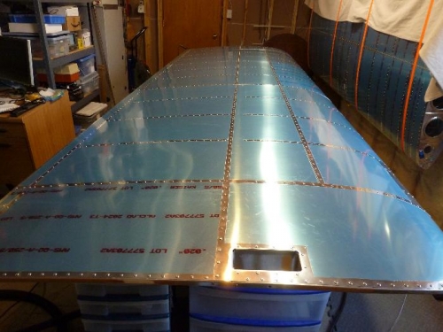 right wing top completed
