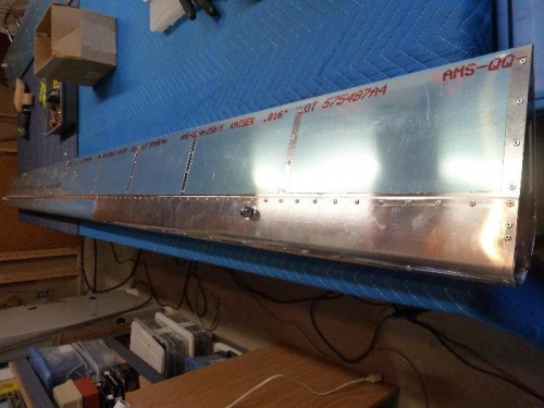 right flaperon completed