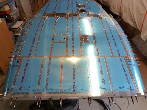 forward area bottom skin