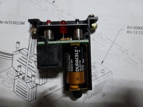 ELT remote battery