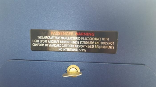 Passenger Warning