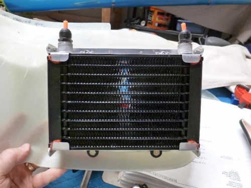 cooler mounted aft side