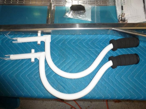 control stick grips & wiring