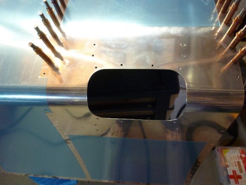 landing light detail