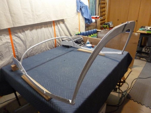 canopy frame painted