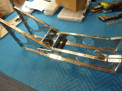 side view left seat rib assembly