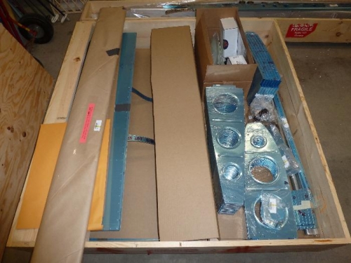 Main crate with ribs and skins