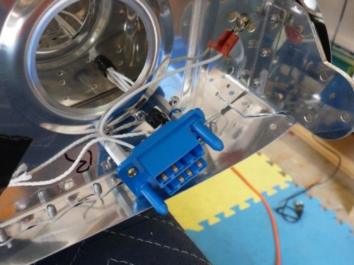 left wing wiring connector