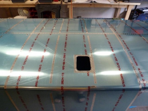 left wing bottom w/stall warn access