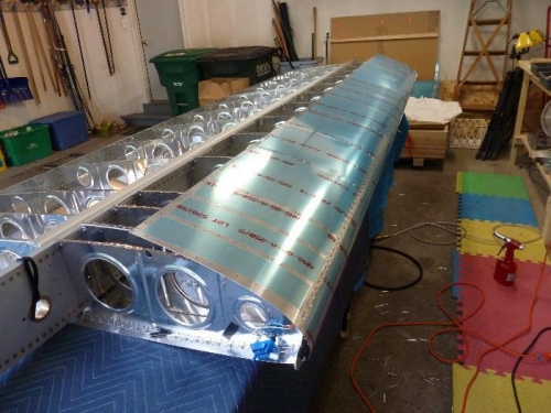 left wing leading edge complete