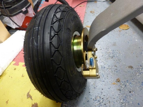 wheel and brake assembly