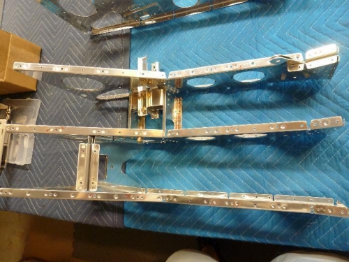 flaperon seat ribs assembly