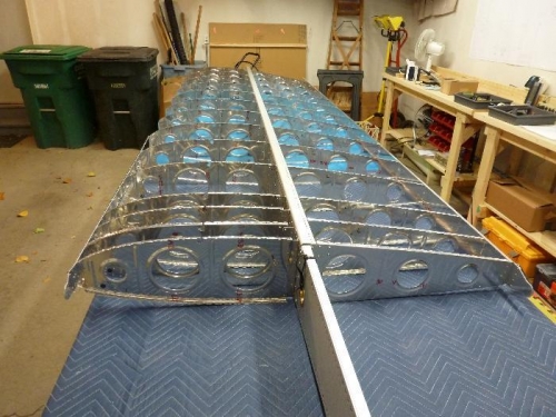 right wing front ribs and spar