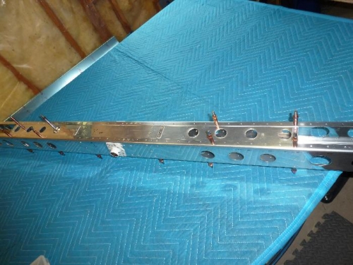 horz stab spar, incomplete