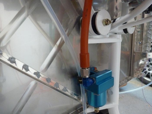 fuel line from gascolator