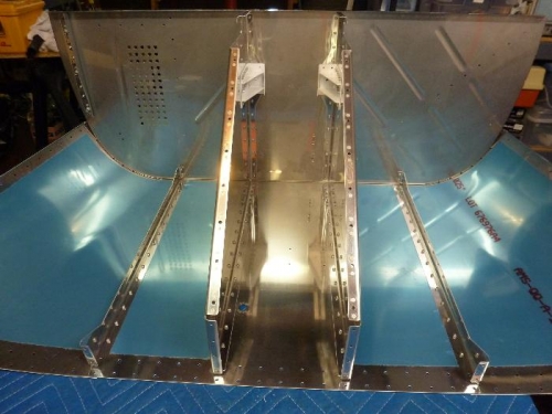 inside view of forward lower fuselage