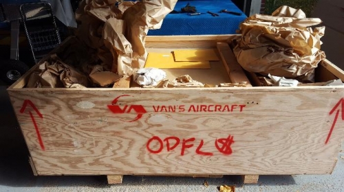 Crate just opened