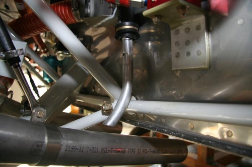 Engine Breather tube termination