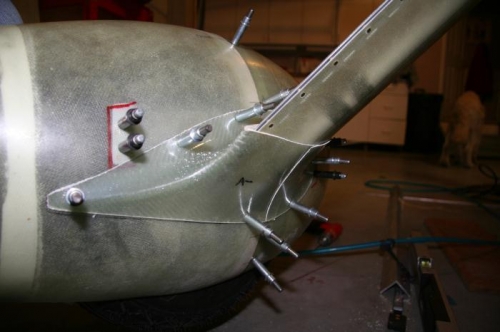 inside shot of lower intersection fairing