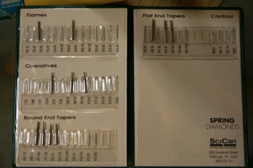 diamond dental drill bits
