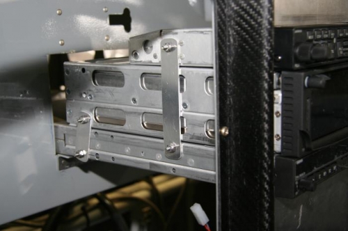 Close up of supports