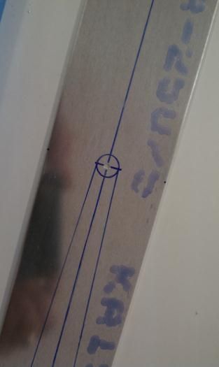 Blue Sharpie works the best!