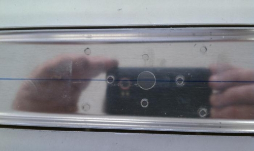 Make sure it all lines up before building on.