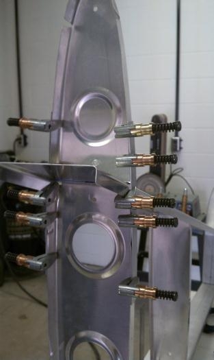 Starting to look like an airplane part!