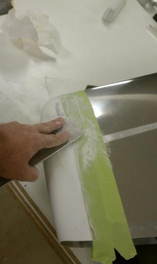 Use a sanding block!