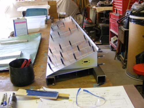 Ready to rivet Right Flap