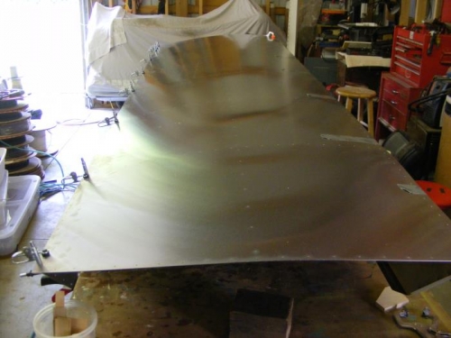 Rear clecos and front tape