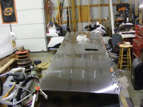 partially drilled bottom ribs