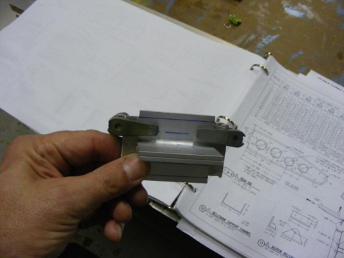 Clamped for drilling