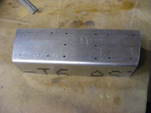 Support channel drilled