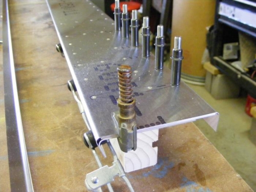 Fitting Rear spar Doublers