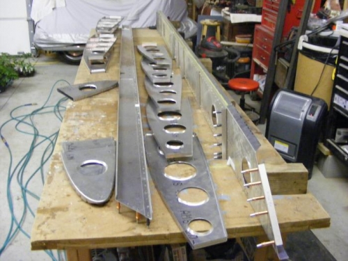 Lay out Ribs in order