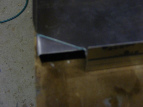 used opposite side as pattern