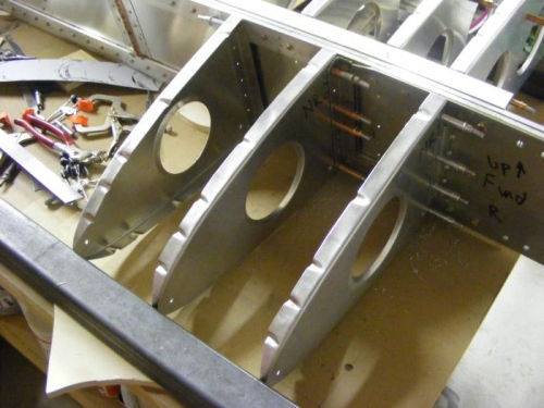 Aligning nose ribs 1-3