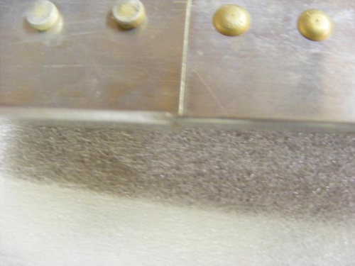 Mis alignment of flanges