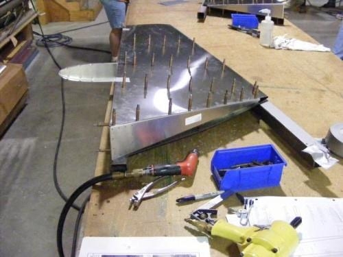 Fitting the Rudder Skin