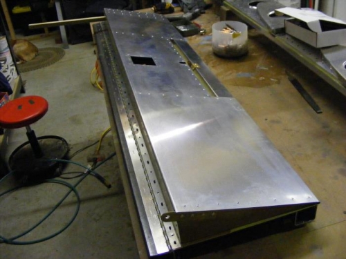 finished riveting bottom