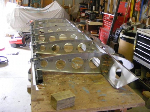 Cleco'd wing structure