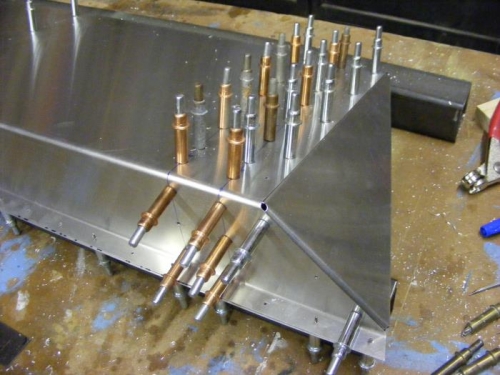 Drill / cleco balance ribs