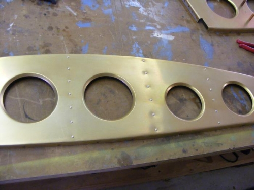 Riveting Rib stiffeners