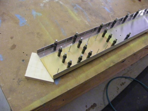 ready to rivet root doubler