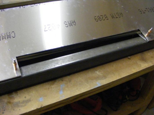 Tab opening final trim