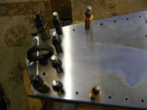 all holes now full size