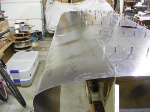 pilot holes along star